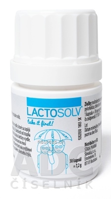 Levně SCIOTEC Diagnostic Technologies GmbH LACTOSOLV cps 1x30 ks 1 x 30 ks