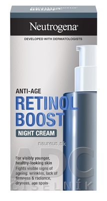 Johnson & Johnson s.r.o. (Consumer) NEUTROGENA Retinol Boost NIGHT CREAM noční anti-age krém 1x50 ml 