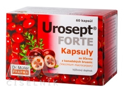 Levně Dr. Müller Pharma s.r.o. Dr. Müller UROSEPT FORTE kapsle cps 1x60 ks