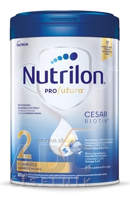 Levně Nutricia Cuijk B.V. Nutrilon 2 Profutura CESARBIOTIK následná kojenecká výživa (6-12 měsíců) 1x800 g