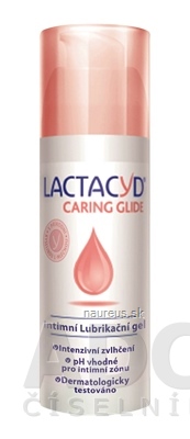Levně Chefaro Ireland Ltd. LACTACYD CARING GLIDE lubrikační gel 1x50 ml 50ml