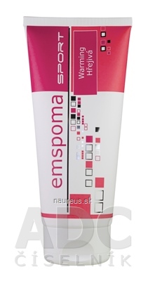 Levně JUTTA s.r.o. EMSPOMA Hřejivá - růžová masážní emulze 1x200 ml 200ml