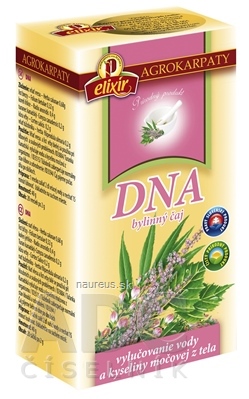 Levně AGROKARPATY, s.r.o. Plavnica AGROKARPATY DNA bylinný čaj, čistý přírodní produkt, 20x2 g (40 g) 20 ks