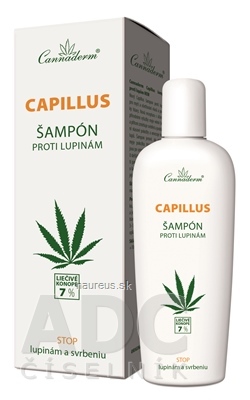 Levně Simply You Pharmaceuticals a.s. Cannaderm Capillus - šampon proti lupům NEW 1x150 ml 150 ml