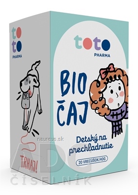 Levně TOTO Pharma s.r.o. TOTO BIO ČAJ Dětský na nachlazení sáčky 20x2 g (40 g) 42g