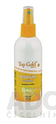Levně Chemek laboratoře,spol. s r.o. TOP GOLD Deodorant s arnikou + Tea Tree Oil sprej 1x150 g 150 g