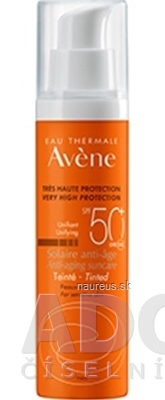 Levně Pierre Fabre Dermo-cosmétique AVENE SOLAIRE ANTI-AGE TEINTE SPF50+ sluneční anti-age, tónovací, citlivá pleť 1x50 ml