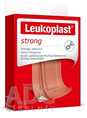 Levně BSN Medical GmbH LEUKOPLAST STRONG náplast na rány, 2 velikosti, (inov.2020/2021) 1x20 ks