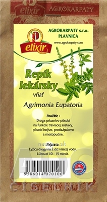 Levně AGROKARPATY, s.r.o. Plavnica AGROKARPATY Řepík lékařský nať bylinný čaj 1x30 g 30 g