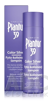 Dr. Kurt Wolff GmbH & Co. KG, Bielefeld Plantur 39 Color Silver Fyto-kofeinový šampon 1x250 ml 250 ml