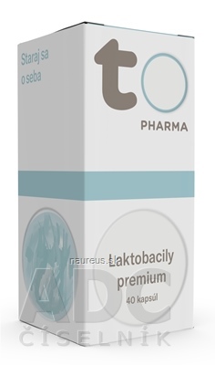 Levně TOTO Pharma s.r.o. TOTO LAKTOBACILY PREMIUM cps 1x40 ks