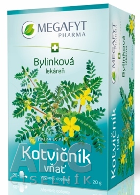 Levně Megafyt Pharma s.r.o. MEGAFYT Bylinková lékárna kotvičník nať bylinný čaj 20x1 g (20 g) 20 x 1 g