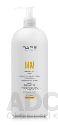 Levně BABÉ LABORATORIOS Babe TĚLO Dermaseptic soap mýdlo sprchový gel na denní hygienu 1x1000 ml 1000 ml
