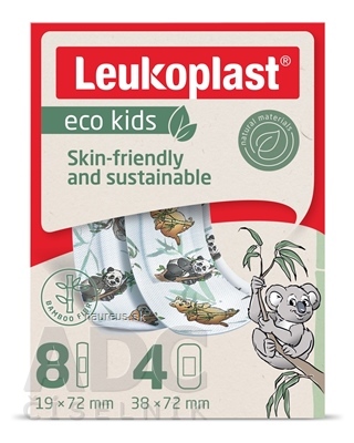 Levně BSN Medical GmbH LEUKOPLAST ECO Kids náplast na rány pro děti, 2 velikosti, 1x12 ks
