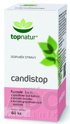 Levně TOPNATUR s.r.o. topnatur CANDISTOP cps 1x60 ks 60 ks