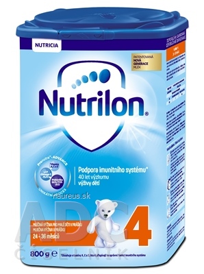 Levně Nutricia a.s. Nutrilon 4 batolecí mléčná výživa v prášku (24-36 měsíců) (inov.2018) 1x800 g 800 g