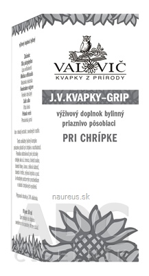 Levně VALOVIČ, s.r.o. JV KAPKY - GRIP při chřipce 1x50 ml 50ml