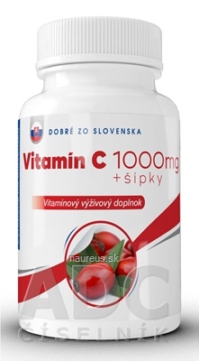 Levně BENEVIT, s.r.o. Dobré z CZ Vitamin C 1000 mg + šipky tbl 1x30 ks