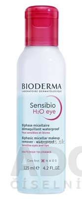 Levně LABORATOIRE BIODERMA BIODERMA Sensibio H2O eye micelární odličovač 1x125 ml