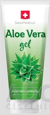 Levně Herbamedicus GmbH SwissMedicus Aloe vera gel 1x200 ml 200 ml