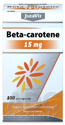 Levně JuvaPharma Kft. JutaVit Betakaroten 15 mg cps 1x100 ks
