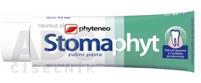 Neofyt spol. s r.o. 1 Phyteneo Stomaphyt zubní pasta bez fluoru 1x75 ml 75 ml