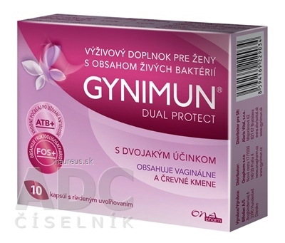 Levně ADM Protexin Ltd GYNIMUN DUAL PROTECT cps s řízeným uvolňováním 1x10 ks 10 ks