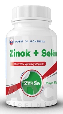 Levně BENEVIT, s.r.o. Dobré z SK Zinek 15 mg + Selen 50 μg tbl 30+10 zdarma (40 ks)