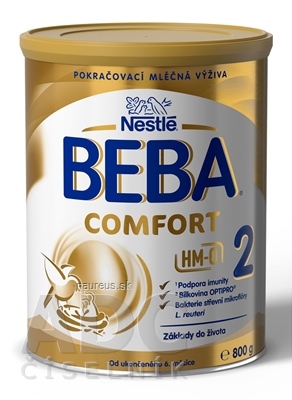 Levně Nestlé France BEBA COMFORT 2 HM-O následná výživa kojenců (od ukonč. 6. měsíce) 1x800 g 800 g