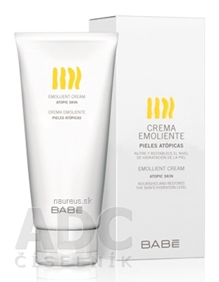 Levně BABÉ LABORATORIOS Babe TĚLO OMEGA Tělové mléko (Emollient Cream) 1x200 ml 200 ml