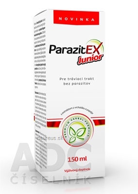 Levně Salutem Pharma s.r.o. ParazitEx Junior sirup 1x150 ml 150 ml