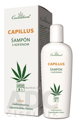 Levně Simply You Pharmaceuticals a.s. Cannaderm Capillus - šampon s kofeinem NEW při vypadávání vlasů 1x150 ml 150 ml