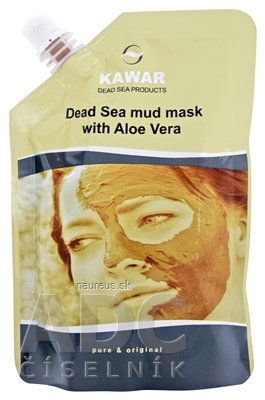 Levně El-Maydan Co. Kawar bahenních PLEŤOVÁ MASKA s minerály z Mrtvého moře a Aloe Vera 1x250 g 250g