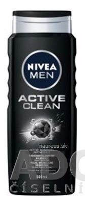Levně BEIERSDORF AG NIVEA MEN Sprchový gel ACTIVE CLEAN 1x500 ml
