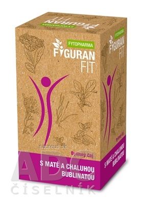 Levně FYTOPHARMA, a.s. FYTO FIGURAN FIT S MATÉ A CHALUHOU BUBLINATOU bylinný čaj, nálevové sáčky 20x1,5 g (30g)