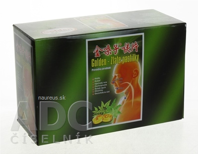 Levně Guang Xi Wu Zhou Pharmaceutical Group Wu Zhou Golden Zlaté pastilky 1x12 ks 12 ks