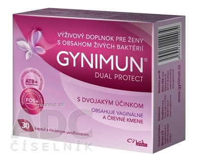 Levně ADM Protexin Ltd GYNIMUN DUAL PROTECT cps s řízeným uvolňováním 1x30 ks 30 ks
