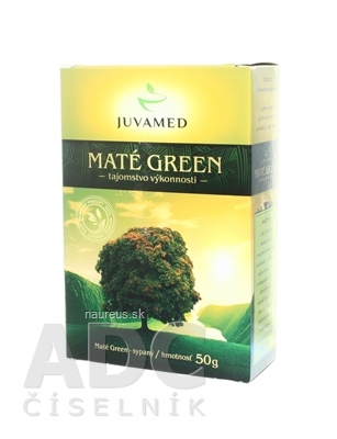 Levně JUVAMED s.r.o. JUVAMED MATÉ GREEN ČAJ sypaný 1x50 g 50 g