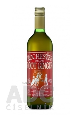 Levně StavIvex, s.r.o. ROCHESTER Organic ROOT GINGER nealkoholický zázvorový nápoj s limetkou 1x725 ml 725ml