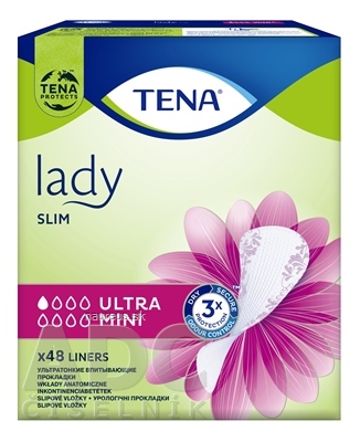 Levně Essity TENA Lady Slim Ultra Mini inkontinenční slipové vložky 1x48 ks