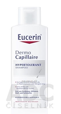 Levně BEIERSDORF AG Eucerin DermoCapillaire Hypertolerantný šampon na citlivou a alergickou pokožku 1x250 ml 250 ml