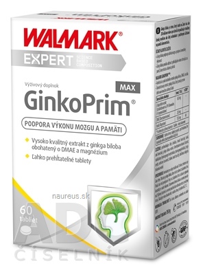 Levně WALMARK, a.s. WALMARK GinkoPrim MAX tbl (inů. Obal 2019) 1x60 ks