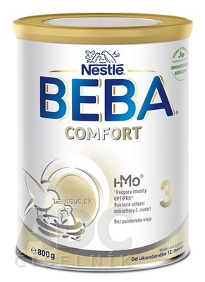 Levně Nestlé France BEBA COMFORT 3 HM-O mléčná výživa pro batolata (od ukonč. 12 měsíců) 1x800 g 800 g