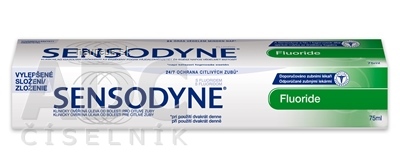 Levně GlaxoSmithKline Consumer Healthcare SENSODYNE Fluoride zubní pasta 1x75 ml 75ml