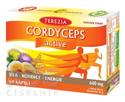 Levně TEREZIA COMPANY s.r.o. TEREZIA CORDYCEPS active cps 1x60 ks 60 ks