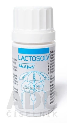 Levně SCIOTEC Diagnostic Technologies GmbH LACTOSOLV cps 1x60 ks