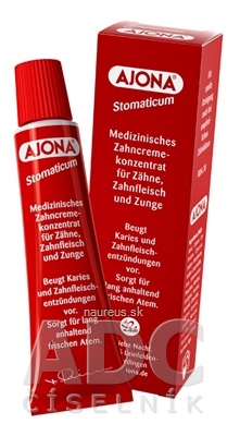 Levně Dr. Rudolf Liebe Nachf. GmbH Ajon STOMATICUM zubní pasta 1x25 ml 25 ml