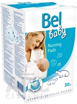 Levně Paul Hartmann AG Bel baby Nursing Pads - prsní vložky 1x30 ks 4 ks