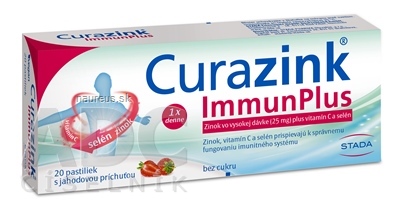 Levně STADA Arzneimittel AG Curazink ImmunPlus pastilky 1x20 ks