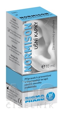 Levně MoNo chem-pharm Produkte GmbH Normison ušní kapky 1x10 ml 10ml
